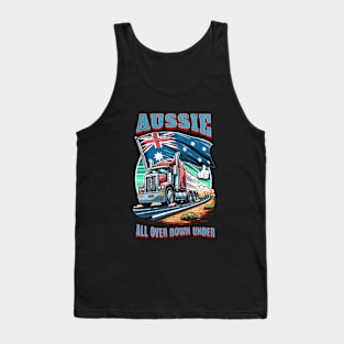 Australian Truck Driver Tank Top